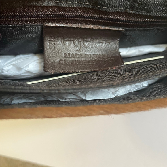 Y2K Byblos Belt Bag Haircalf Leather Snakeskin Print Flap Vintage Designer Italy - Picture 14 of 16